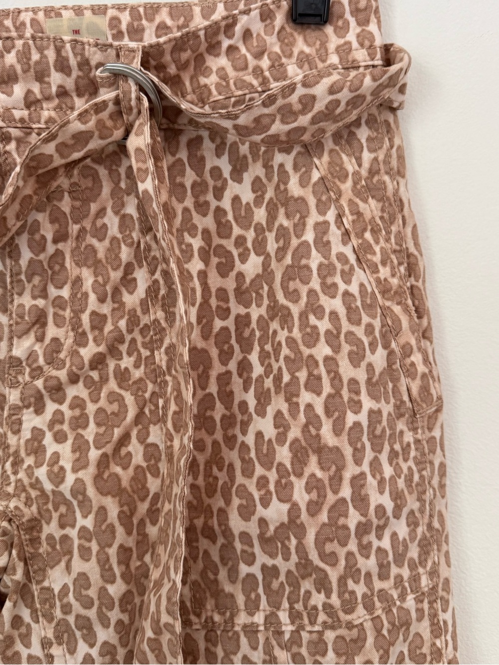 Anthropologie The Wanderer Utility Leopard Print Pants - Picture 6 of 12
